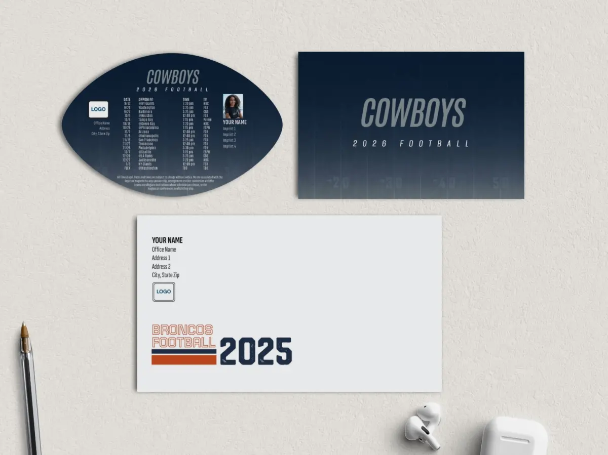 Football Shaped Magnet with Insert