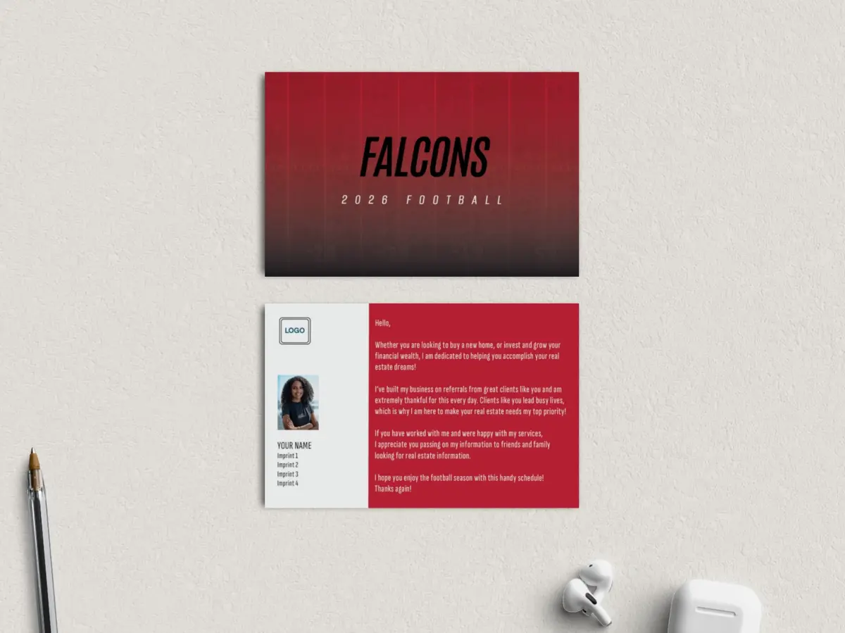 Football Shaped Magnet with Insert