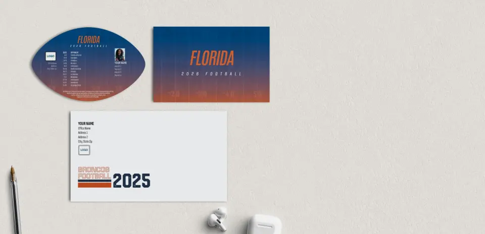 Football Shaped Magnet with Insert