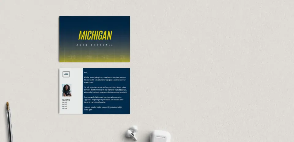Football Shaped Magnet with Insert