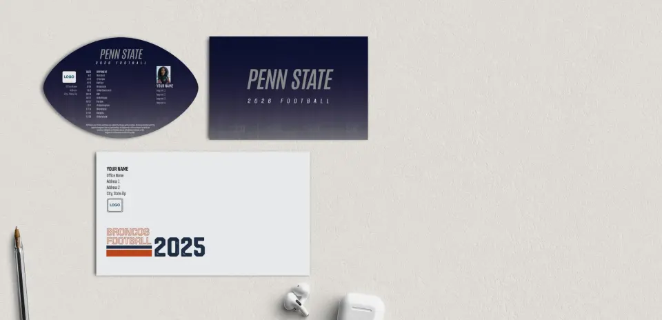 Football Shaped Magnet with Insert