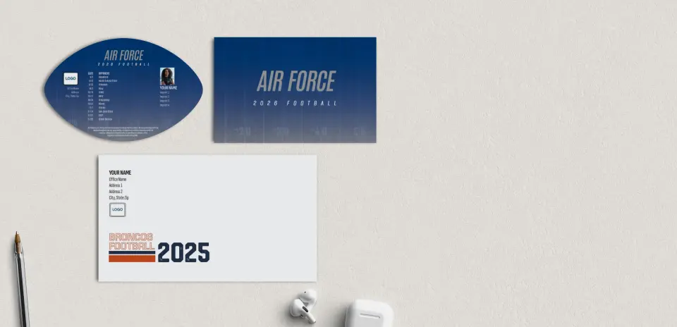 Football Shaped Magnet with Insert