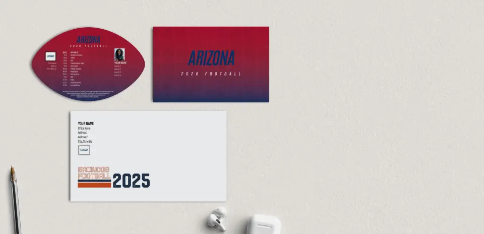 Football Shaped Magnet with Insert