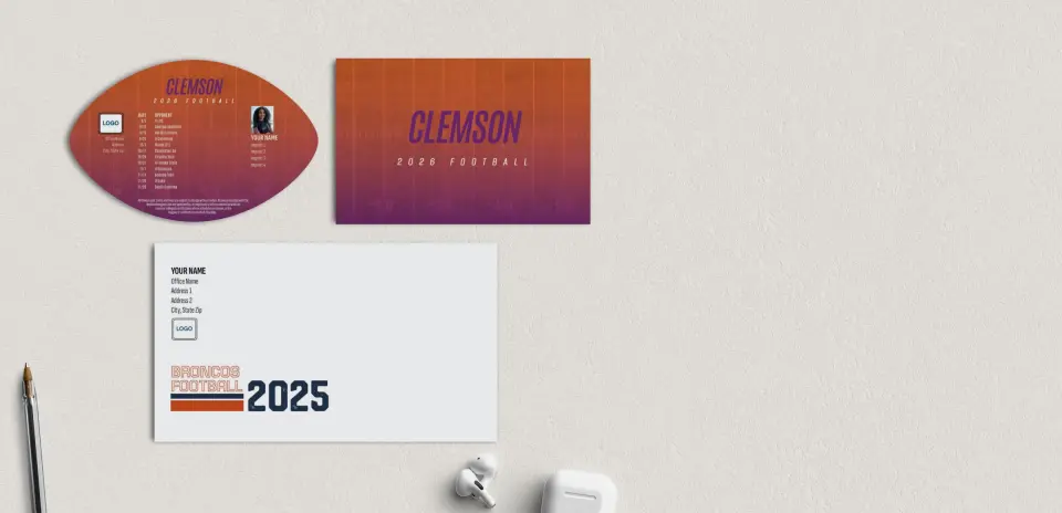 Football Shaped Magnet with Insert