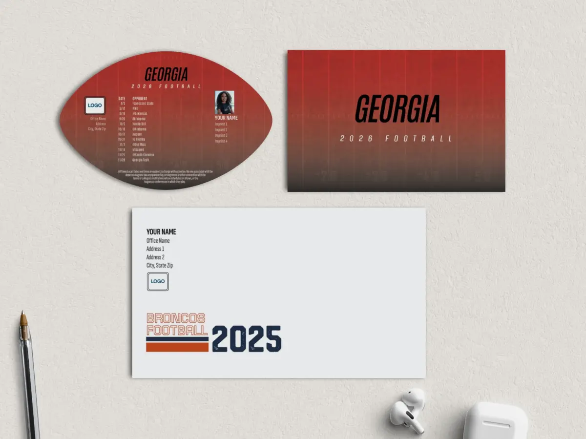 Football Shaped Magnet with Insert