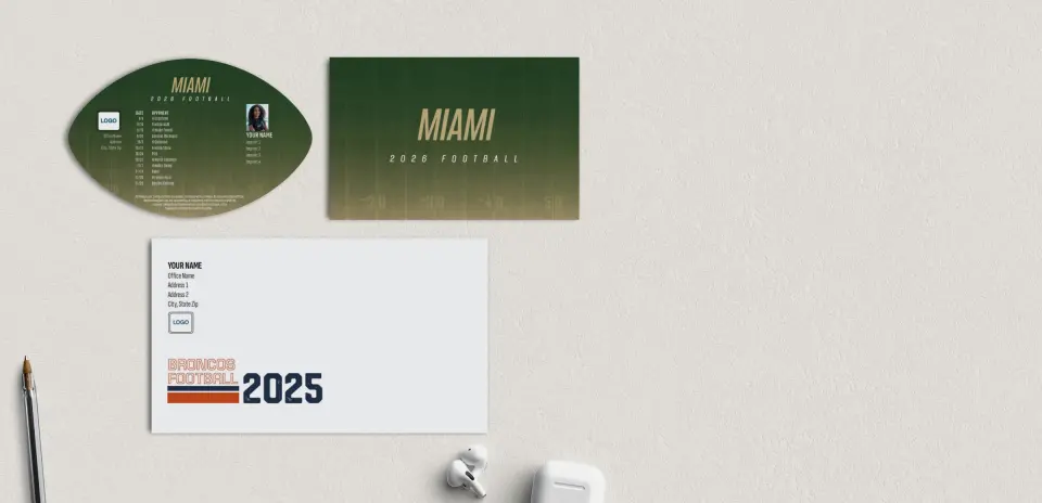 Football Shaped Magnet with Insert