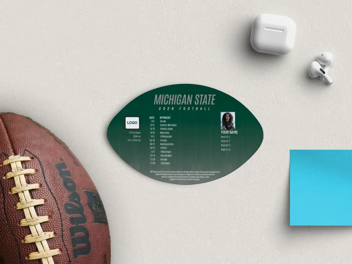 Football Shaped Magnet