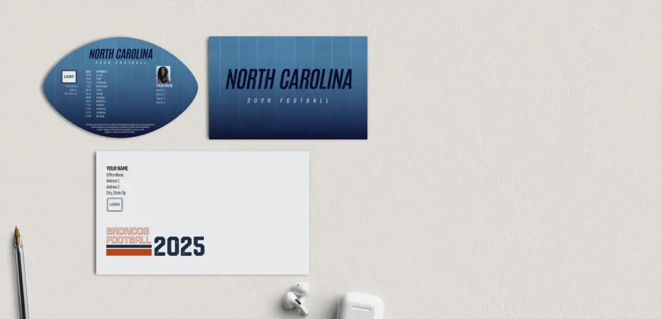 Football Shaped Magnet with Insert
