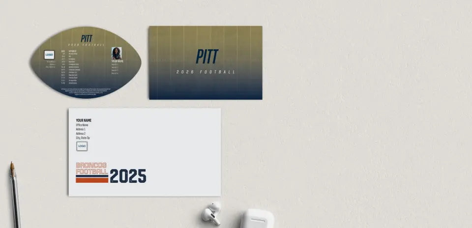 Football Shaped Magnet with Insert
