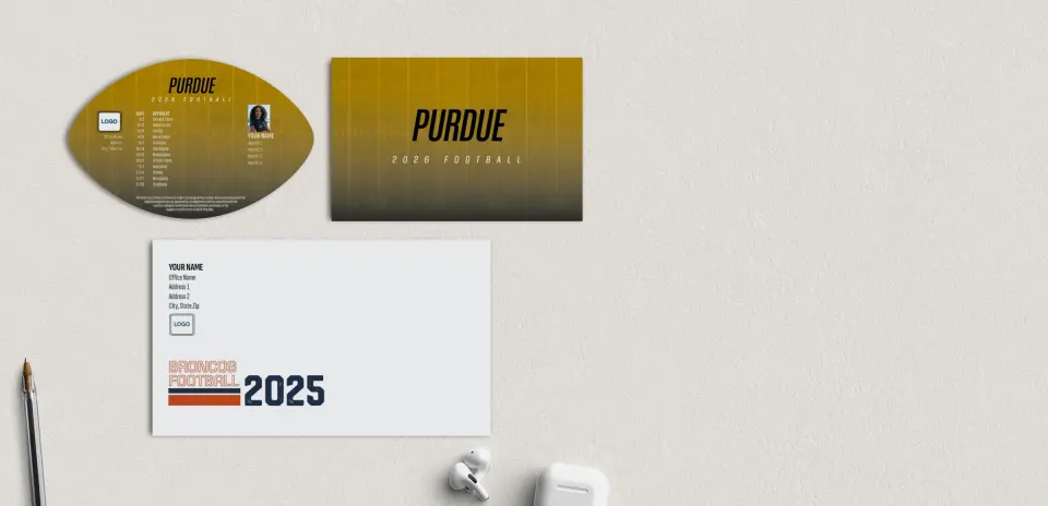 Football Shaped Magnet with Insert