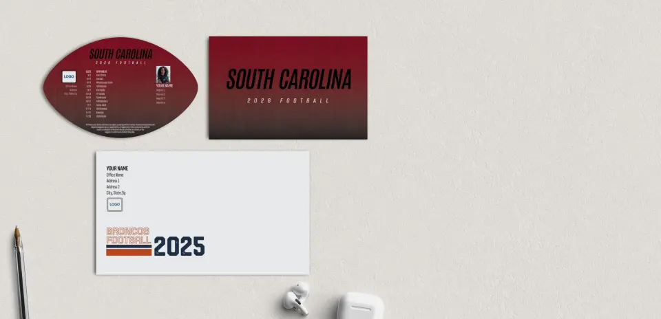 Football Shaped Magnet with Insert