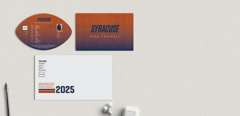 Football Shaped Magnet with Insert