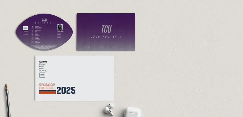 Football Shaped Magnet with Insert