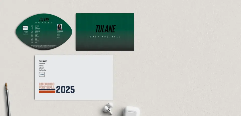 Football Shaped Magnet with Insert