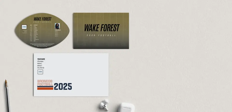 Football Shaped Magnet with Insert