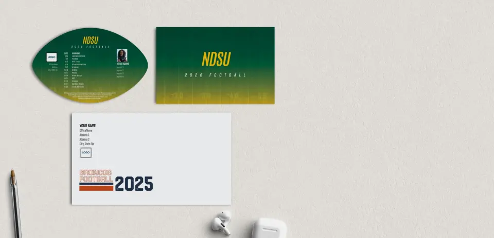 Football Shaped Magnet with Insert