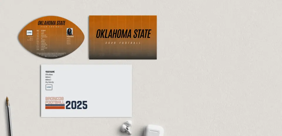 Football Shaped Magnet with Insert