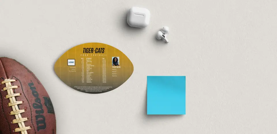 Football Shaped Magnet