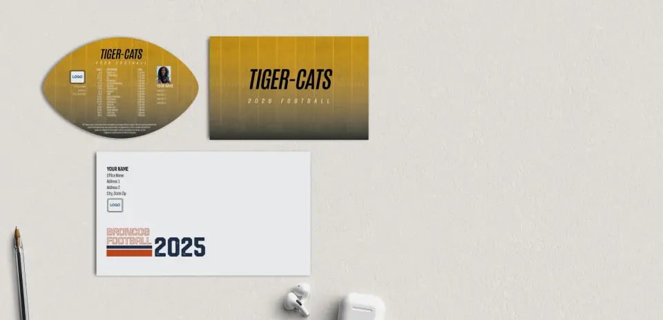 Football Shaped Magnet with Insert