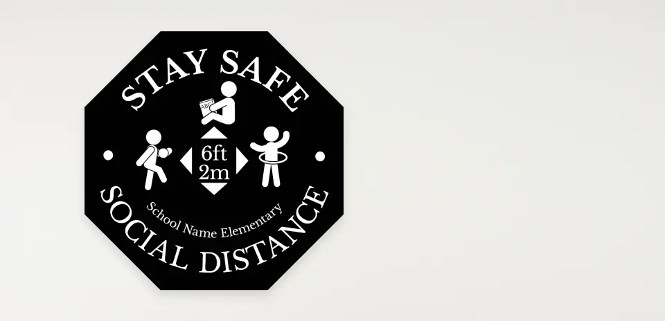 Octagon Decal