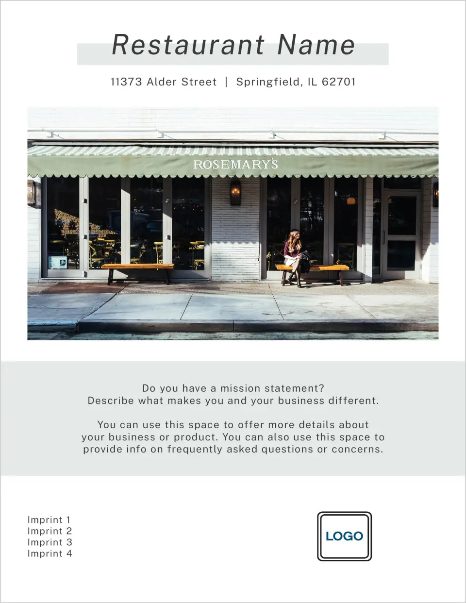 This is a 8½" x 11" Flyer called Product Delight printed in full color