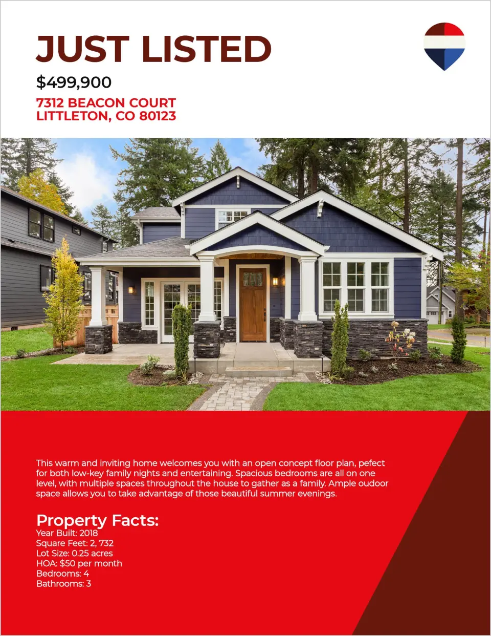 This is a 8½" x 11" Flyer called REMAX Stand-Out Agent printed in full color