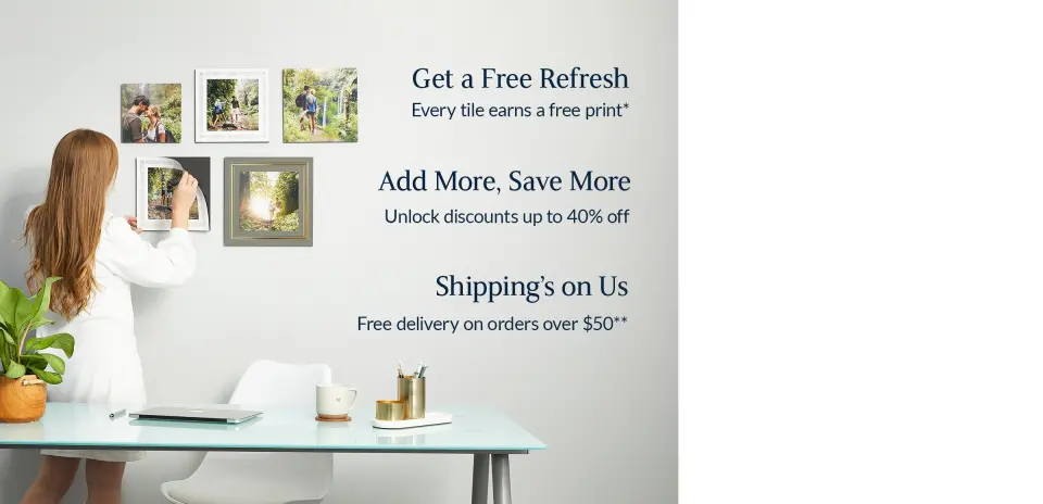 Refreshable Photo Tile