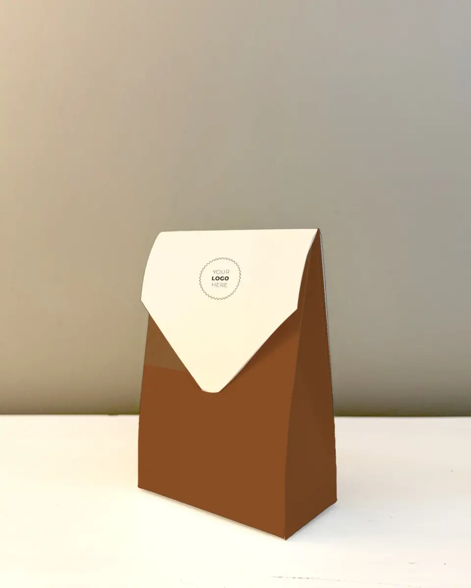 This is a 3.5" x 5.5" Business Favor Boxe called Punctual Pro printed in full color with Rose Gold foil
