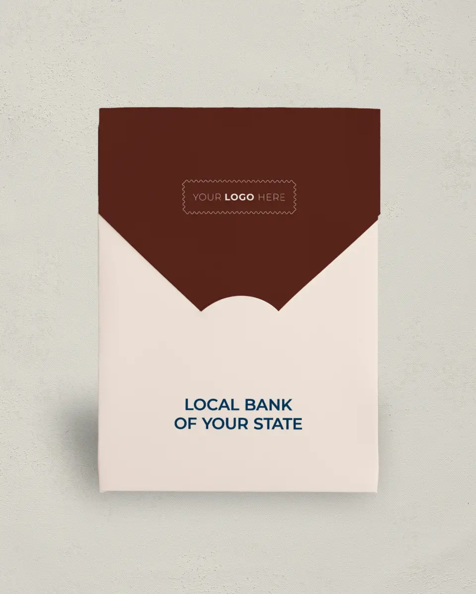 This is a 5" x 7" Business Favor Boxe called Cultivating Growth printed in full color