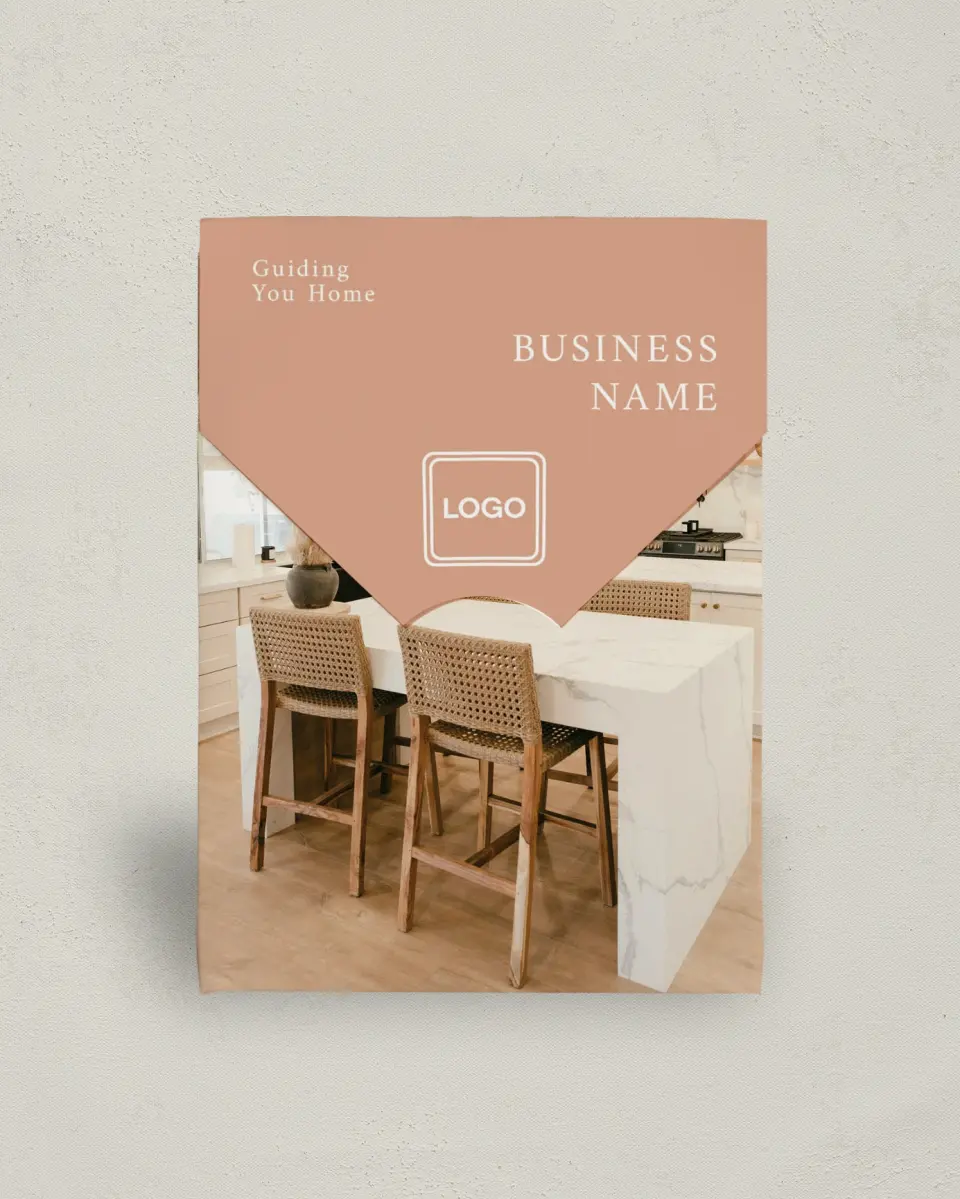 This is a 5" x 7" Business Favor Boxe called Modern Balance printed in full color