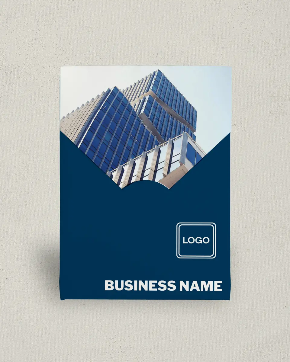 This is a 5" x 7" Business Favor Boxe called Simple Structure printed in full color