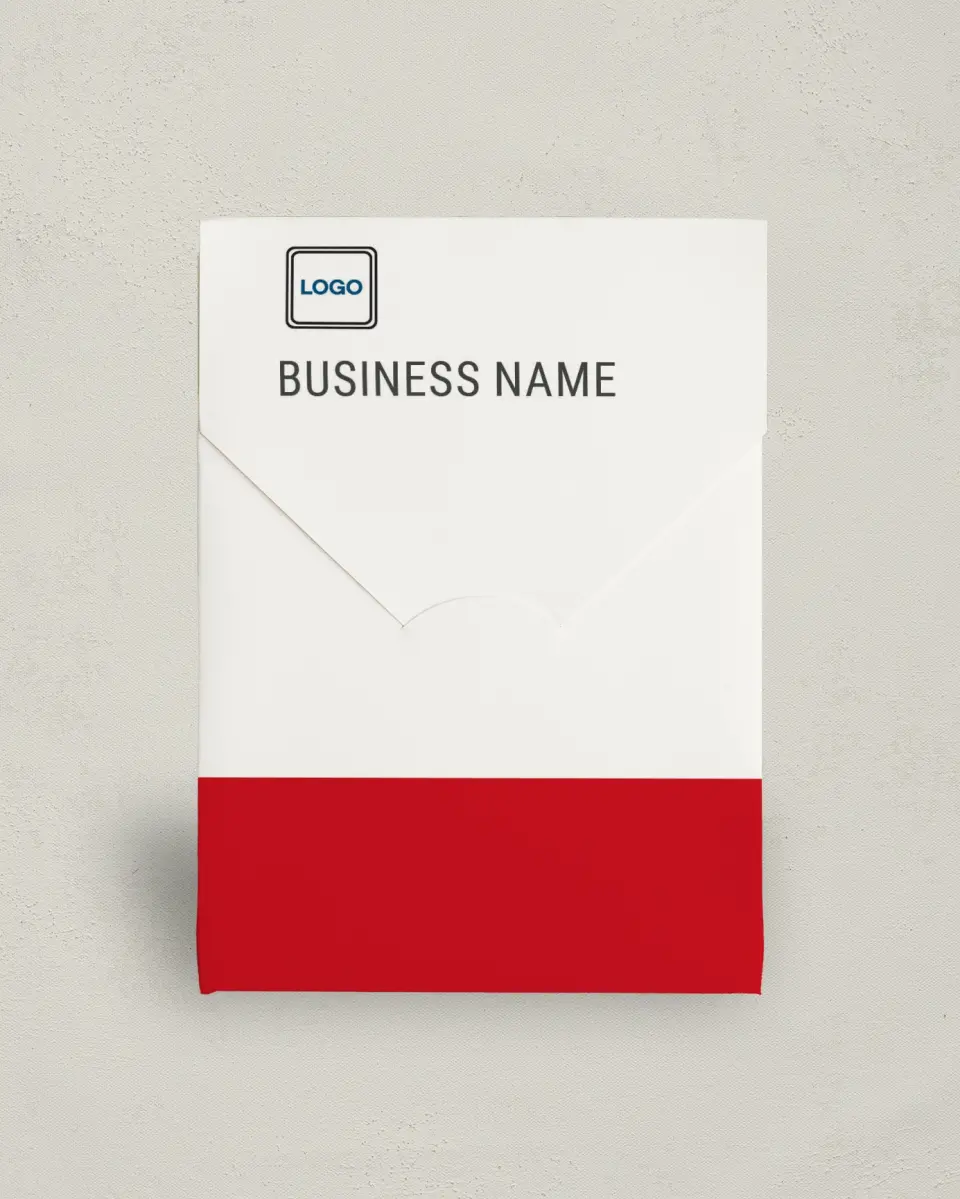 This is a 5" x 7" Business Favor Boxe called Primary Focus printed in full color