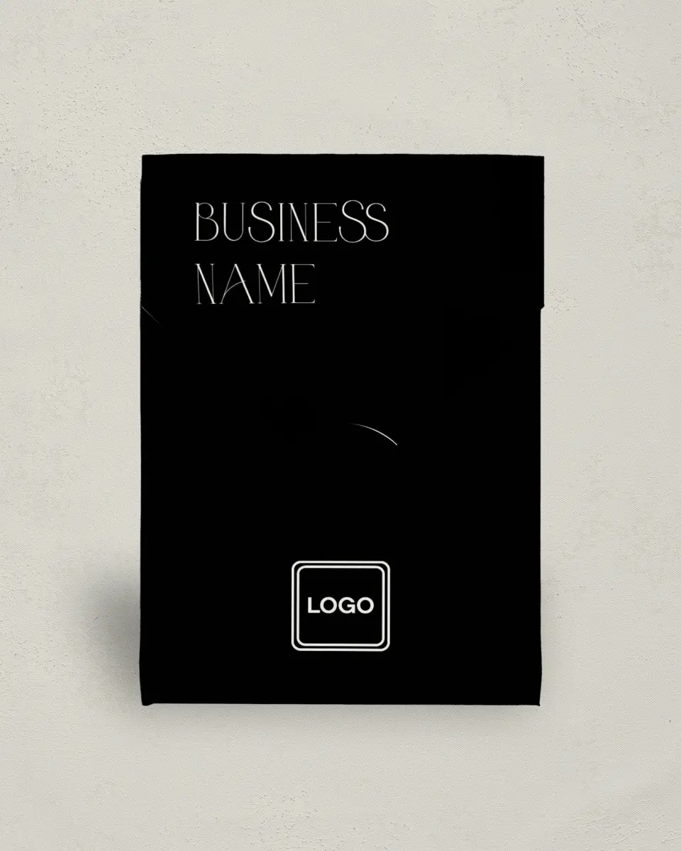 This is a 5" x 7" Business Favor Boxe called Urban Style printed in full color