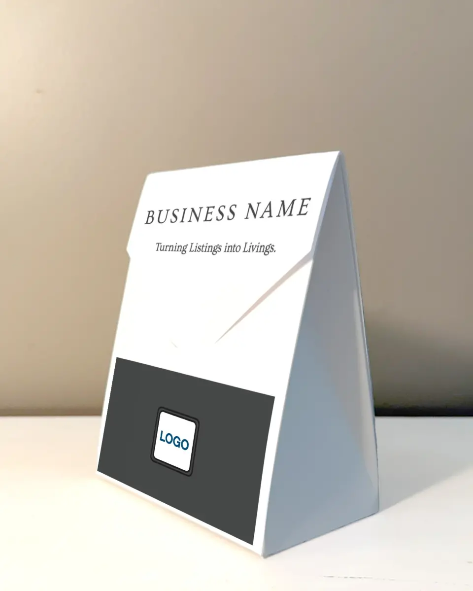 This is a 5" x 7" Business Favor Boxe called Sleek Perspective printed in full color
