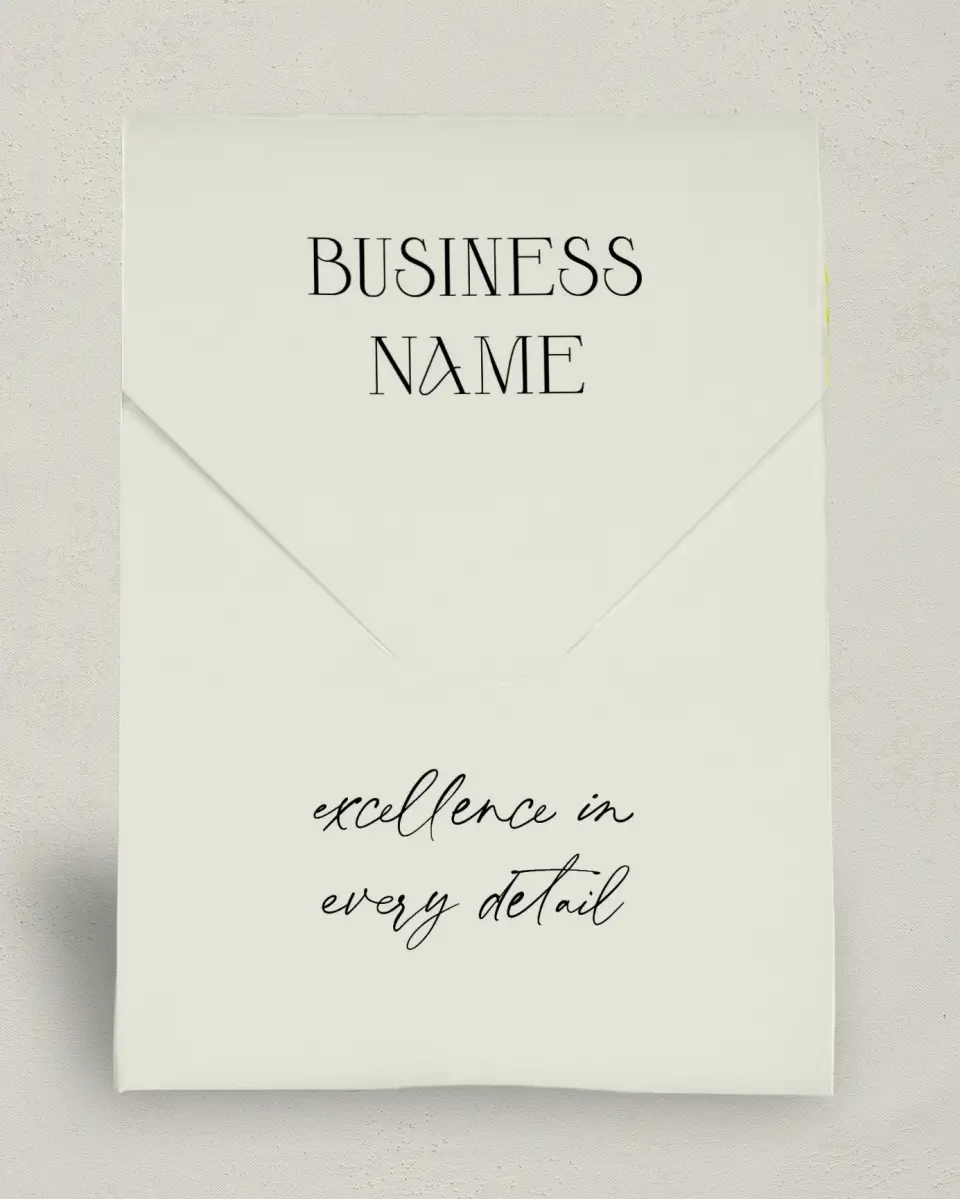 This is a 6.5" x 9" Business Favor Boxe called Center Point printed in full color