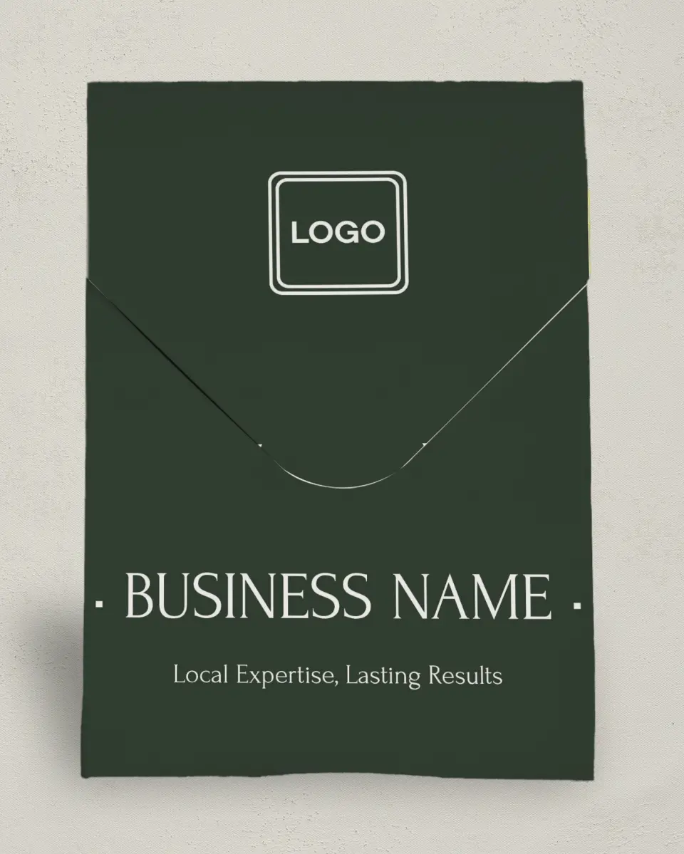 This is a 6.5" x 9" Business Favor Boxe called Visual Impact printed in full color