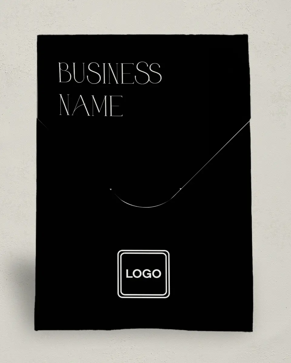 This is a 6.5" x 9" Business Favor Boxe called Urban Style printed in full color