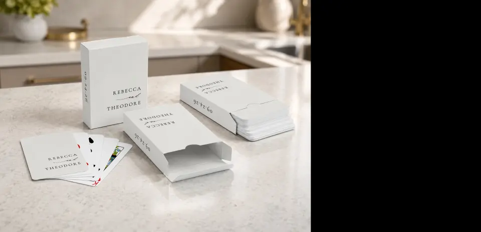 Wedding Playing Cards