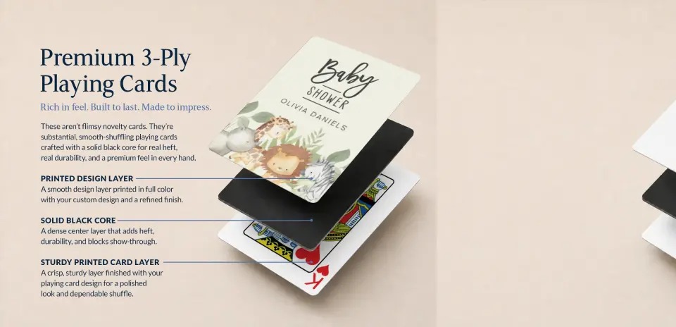 Wedding Playing Cards