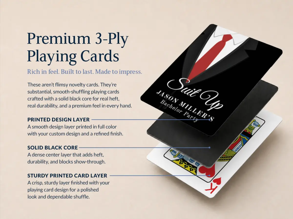 Wedding Playing Cards
