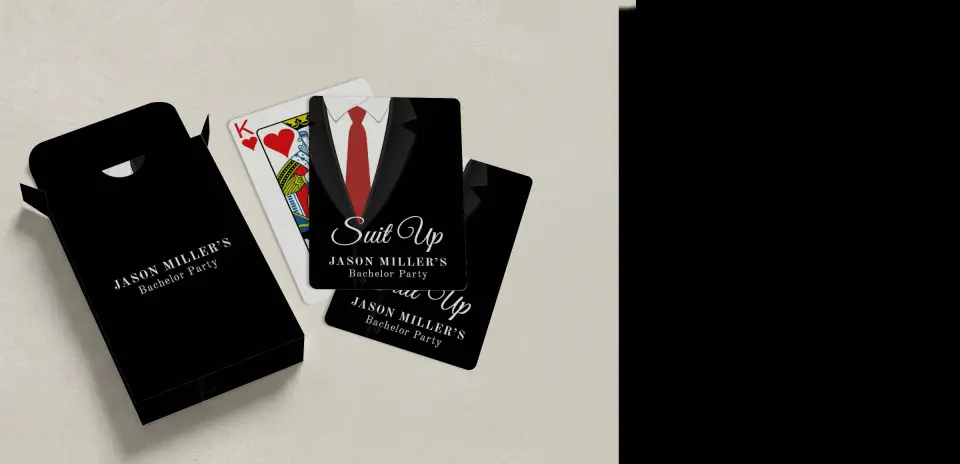 Wedding Playing Cards
