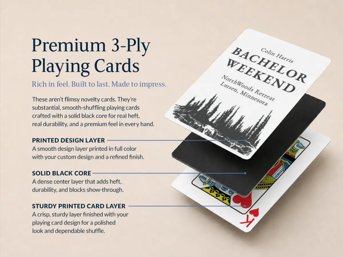 Wedding Playing Cards
