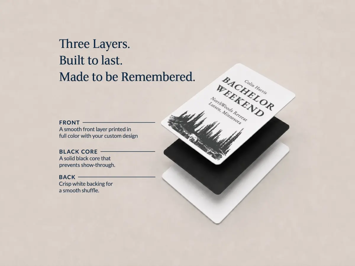 Wedding Playing Cards