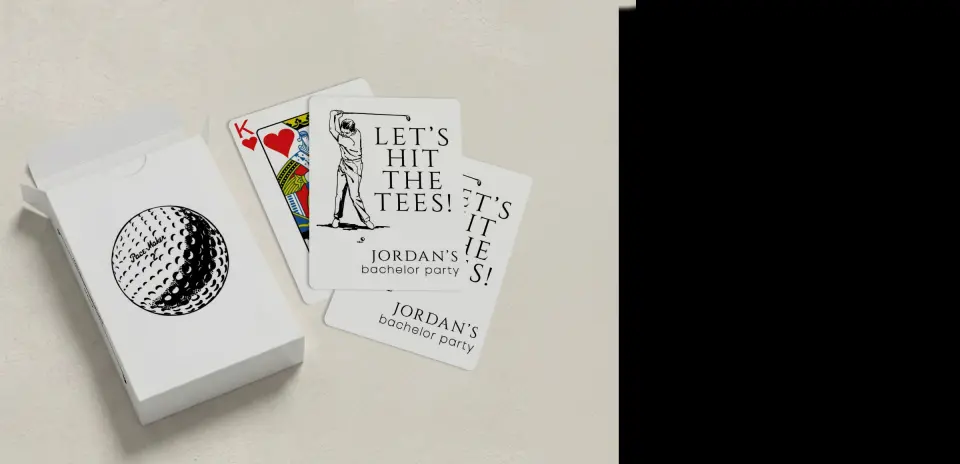 Wedding Playing Cards
