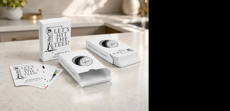 Wedding Playing Cards