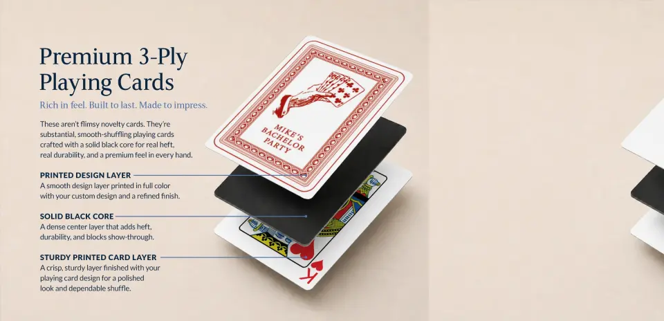 Wedding Playing Cards