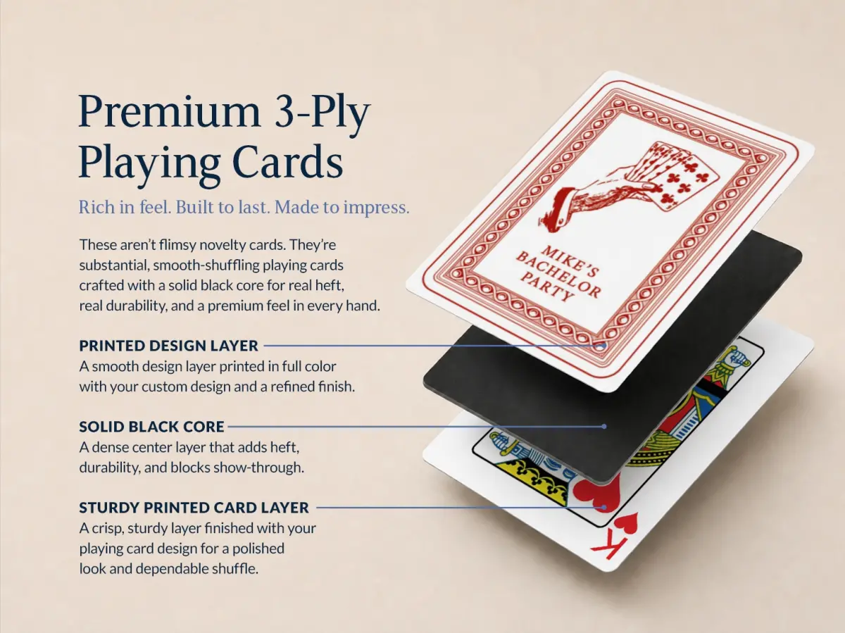 Wedding Playing Cards
