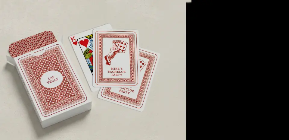 Wedding Playing Cards