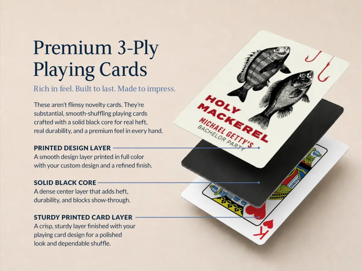 Wedding Playing Cards