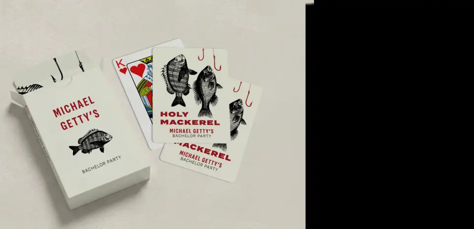 Wedding Playing Cards